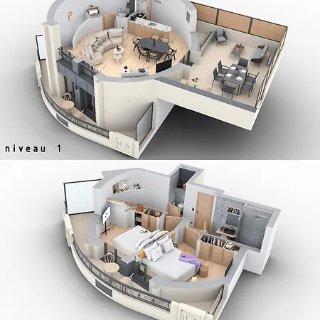 Aparthotel Yuna Porte-maillot -